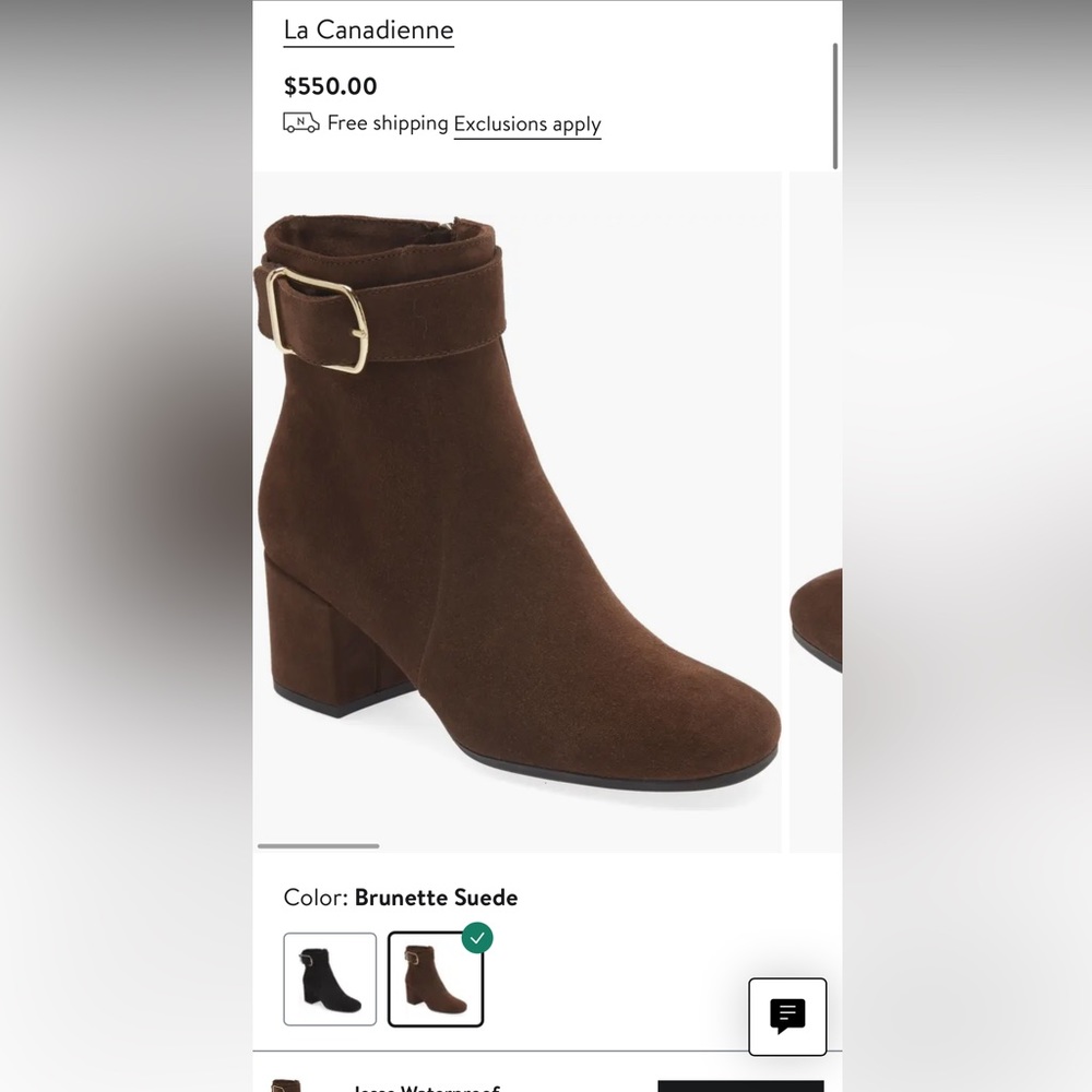 Waterproof Suede Booties - Luxury - La Canadienne
